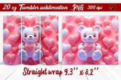 Tumbler wrap | 3d puff tumbler wrap Product Image 1