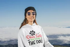 Dear Santa don't forget the dog, Dog Christmas SVG Product Image 4