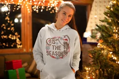 Tis the season PNG, retro christmas sublimation design Product Image 2