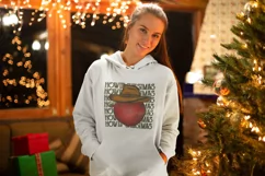 Howdy Christmas PNG, vintage country sublimation Product Image 2