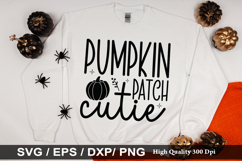 Pumkin patch cutie SVG - Halloween Design Product Image 1