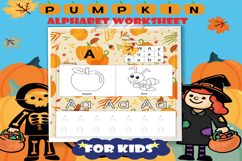 PUMPKIN Alphabet Worksheet Product Image 1