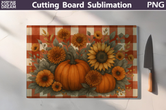 Fall Pumpkin Glass Cutting Board | Thanksgiving Bundle Product Image 13