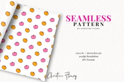 Pumpkin Halloween Pattern | Cute Halloween Digital Paper Product Image 2