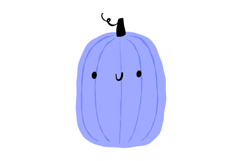 Cute Halloween Pumpkin Clipart PNG Product Image 3