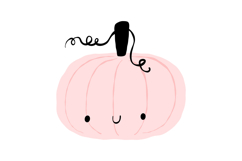 Cute Halloween Pumpkin Clipart PNG Product Image 4
