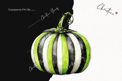 Whimsical Green Pumpkins | Halloween Png Product Image 2