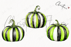 Whimsical Green Pumpkins | Halloween Png Product Image 3