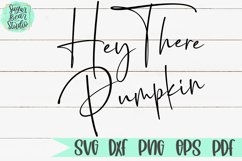 Hey There Pumpkin | A Seasonal SVG Product Image 2