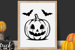 Pumpkin Bats SVG Product Image 1
