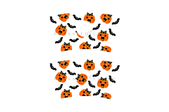 pumpkin cat halloween starbucks 16oz hot cup tumbler wrap svg presized template for tumbler grande suitable for cricut and silhouette