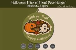 Halloween Trick or Treat Door Hanger Product Image 2