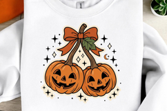 Pumpkin Cherries Autumn Girly png Product Image 2