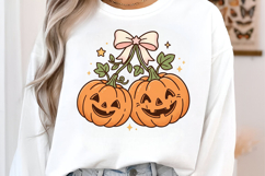 Halloween Pumpkin Sublimation Designs PNG Product Image 4