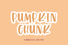 Pumpkin Chunk Font Product Image 1