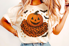 Clown Pumpkin PNG, Halloween Png, Spooky Season PNG, Fall Product Image 1