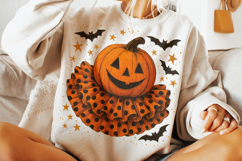 Clown Pumpkin PNG, Halloween Png, Spooky Season PNG, Fall Product Image 2