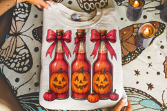 Halloween Beer PNG, Ghost PNG, Pumpkin PNG, Spooky Png Product Image 3