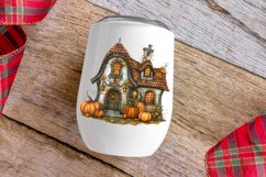 Pumpkin Cottage Clipart Bundle Product Image 3