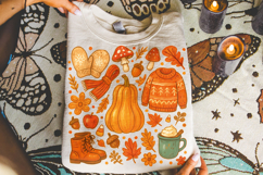 Fall PNG, Fall Vibes PNG, Autumn Png, Cozy Season, Pumpkin Product Image 4