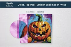 Pumpkin Add Your Name Tumbler Wrap for sublimation