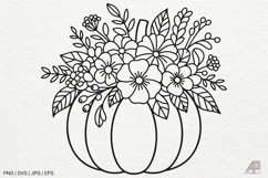 Pumpkin Fall Autumn SVG PNG Bundle Product Image 14