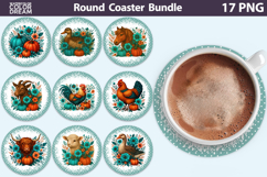 Thanksgiving Sublimation Bundle | Fall Pumpkin Animals Product Image 2