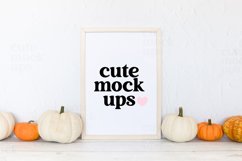 Frame Mock Up | Cute Halloween Wall Art Mock Up Product Image 1