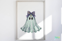 Pumpkin Ghost clipart Product Image 2