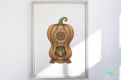 Pumpkin Ghost clipart Product Image 2