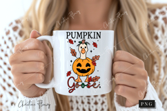 Pumpkin Goose Halloween PNG | Spooky Season Png Product Image 2
