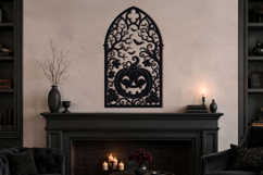 Pumpkin Gothic Arch Halloween SVG Product Image 2