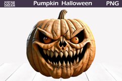 Pumpkin Halloween Sublimation | 3D Pumpkin Halloween Product Image 1
