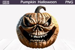 Pumpkin Halloween Design | 3D Pumpkin Halloween Product Image 1