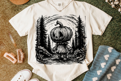 Spooky Pumpkin PNG, Ghost PNG, Horror PNG, Halloween PNG Product Image 5