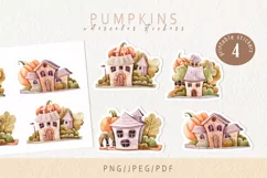 Halloween printable stickers- for Cricut and Silhouette Product Image 1