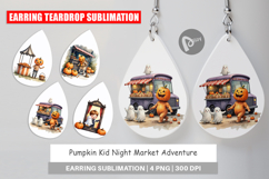 Earring Pumpkin Market Adventure Product Image 1