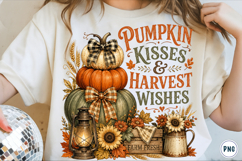Pumpkin Kisses &amp; Harvest Wishes PNG Product Image 1
