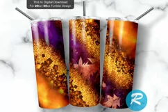 milkyway pumpkin,20 oz skinny tumbler,sublimation design,sublimation download,digital download,instant download,mockups included,high quality files,png files for sub,tumbler designs,abstract paint,fall colors,glitter milky way,brush strokes,prints,digital