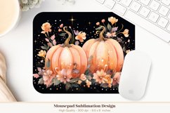 Pumpkin Mouse Pad Sublimation  Fall Mousepad Sublimation