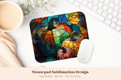 Pumpkin Mouse Pad Sublimation | Mousepad Sublimation Fall 
