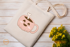 Funny halloween mug with bone Product Image 2