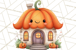 Pumpkin Skeletons Clipart PNG, Cute Halloween Clipart Product Image 3