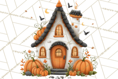 Pumpkin Skeletons Clipart PNG, Cute Halloween Clipart Product Image 2