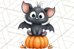 Pumpkin Skeletons Clipart PNG, Cute Halloween Clipart Product Image 4