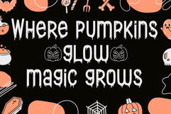 Pumpkin Parade - A Halloween Font Product Image 3
