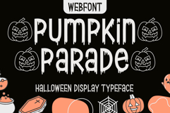 Pumpkin Parade - A Halloween Font Product Image 1