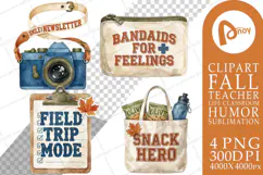 Pumpkin Patch Field Trip Chaos Sublimation Product Image 1