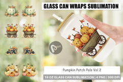 Glass Can Pumpkin Patch Pals Product Image 1