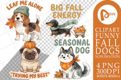 Pumpkin Patch Pup Shenanigans Sublimation Product Image 1